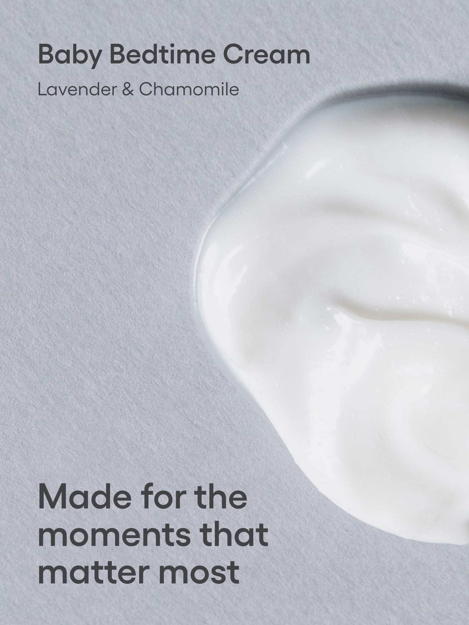 Monica + Andy Baby Bedtime Cream, Nighttime Moisturizer for Delicate Baby Skin, Lavender & Chamomile, 8 oz