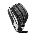 thumbnail image 5 of Wilson 2024 A700 12"" Infield Fastpitch Glove - Black/White, Right Hand Throw, 5 of 5