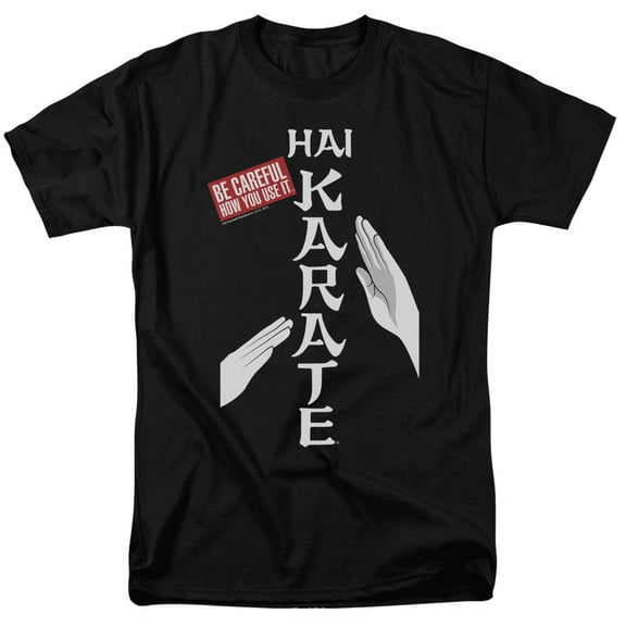 Hai Karate Be Careful Adult 18/1 T-Shirt Black