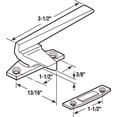 thumbnail image 2 of Prime Line Products Bronze Right Hand Window Locking Handles  H3599, 2 of 2