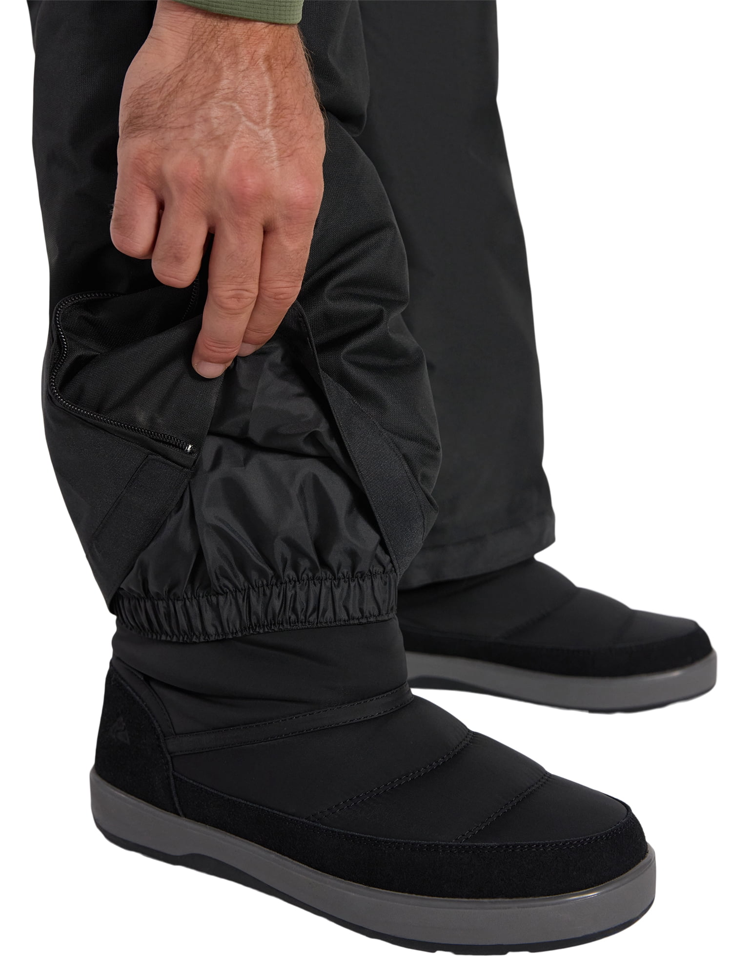 Ozark Trail Men's High Rise Snow Bib, Sizes S-5XLT