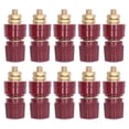 thumbnail image 1 of 10 Uds 333 Terminal de latón completo M6 tornillo conector Banana Terminal postes de unión TerminalRed VoborMX herramienta, 1 of 8