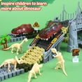 thumbnail image 5 of Dinosaur Race Track Toys for Kids , Train Tracks Set 169 Pcs with Dino Cars, Toy for Boys 3 6 , Christmas Birthday Gifts for Children, 5 of 11