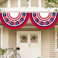 thumbnail image 5 of PATLOLLAV Patriotic American Fan Flag Independence Day Decorative Fan-Shaped Flag, Polyester Printed Hanging Flag for Holiday Parties, Garden Layouts & Patriotic Displays, 5 of 6