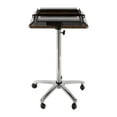 thumbnail image 6 of Rolling Salon Beauty Tray Cart With Hair Extension Tool Tray Black Max Load-Bearing Capacity 44lbs Height Range 27.56-43.3in for Beauty Salons, Studios, Shops, 6 of 12