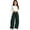 Dark Green*, variant on OSOLU Girls Pants Solid Color Wide Leg Design Drawstring Elastic Waist with Side Pockets Dark Green