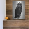 thumbnail image 5 of Luxe Metal Art 'The Owl' by Nicklas Gustafsson, Metal Wall Art, 12"x16", 5 of 9