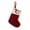 Red, variant on Personalized Christmas Stockings - Small Knit Stocking with Embroidered Initial for Family, Fireplace Hanging Decor, Monogram Xmas Stocking Holiday Decoration
