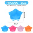 thumbnail image 2 of Silicone Muffin cupcake cups thickened with high temperature resistant DIY baking tools - Red, blue, orange, pink, 2 of 5