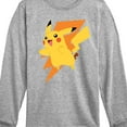 thumbnail image 3 of Pokémon - Pikachu Thunderbolt - Youth Long Sleeve Graphic T-Shirt, 3 of 5