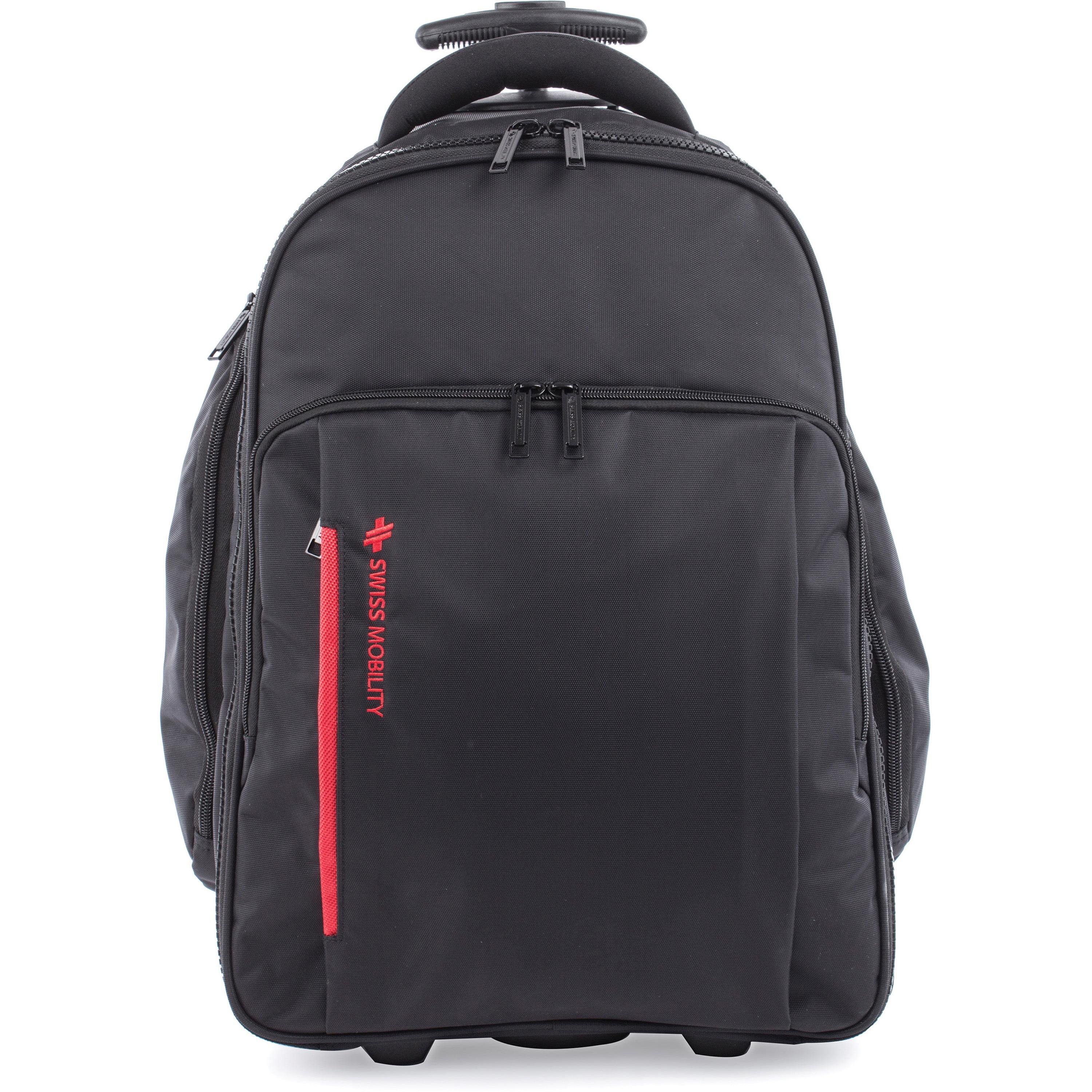 Swiss Mobility, SWZBKPW1018SBK, Rolling Business Backpack, 1, Black