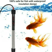 50W/100W/300W Adjustable Aquarium Heater, Submersible Glass Water Heater for 5 70 Gallon Fish Tank