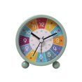 thumbnail image 1 of Reloj de Pared Educativo para NiñOs Tiempo de Aprendizaje, Reloj Silencioso Sin Tictac para Aulas o Dormitorios Verde, 1 of 7