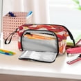 thumbnail image 6 of Nylon Fish Mouth Pencil Case with Large Capacity Zipper Pencil Pouch Red Lanterns Pencil Bag Organizers, 6 of 7
