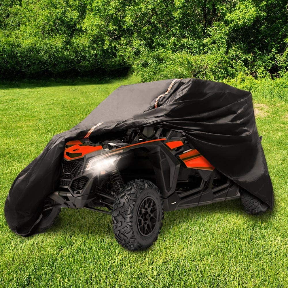 KEMIMOTO Upgraded UTV Cover 4 Seater Compatible with Can Am Maverick X3 Max RZR 1000 Pro 4