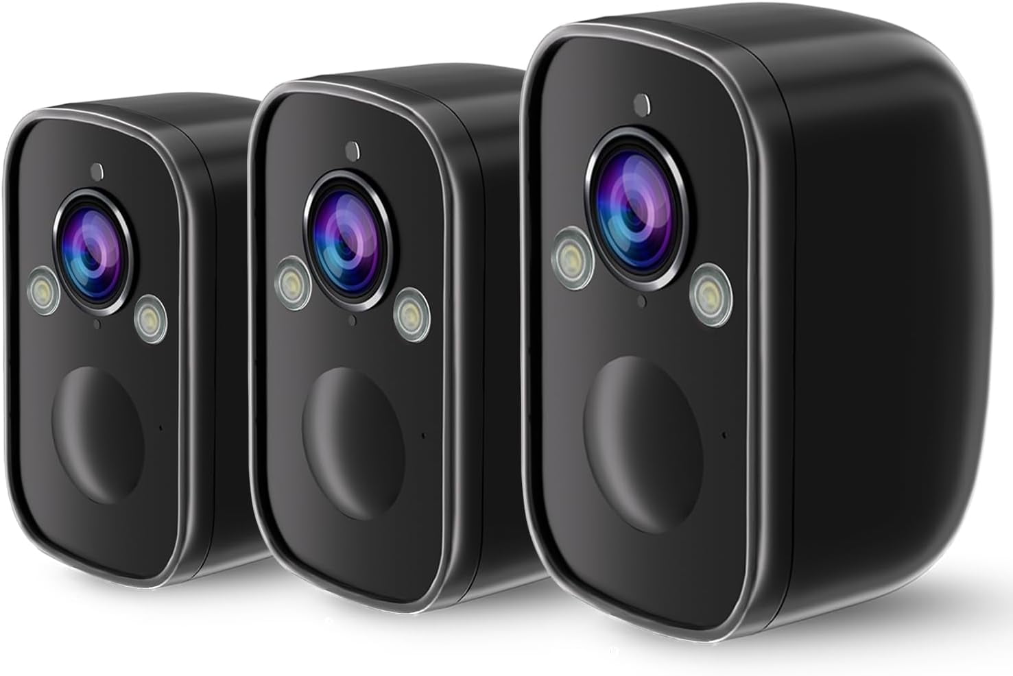 Battery Powered Security Camera With Night Vision