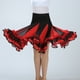 thumbnail image 3 of Vestido de baile latino Zulema Maxi Danza del Vientre Flamencas Verano Rojo, 3 of 5