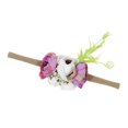 thumbnail image 5 of Diademas florale bebé, cabello, elástica recién nacido diadema niños , accesorio fotografía de fiest C Yotijar diadema de flores de seda, 5 of 5