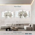 thumbnail image 4 of Elephant Stock White Phoropter Wall Art - Horizontal Multi Panel Canvas - Living Room Wall Decor - Profession Multi Panel - White And Black Decor - 84" x 54", 4 of 8