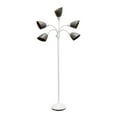 thumbnail image 1 of Simple Designs 5 Light Adjustable Gooseneck Floor Lamp, 1 of 9
