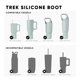 thumbnail image 2 of Bota de silicona para vaso Simple Modern Trek de 1182 ml con asa, 2 of 2