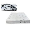 thumbnail image 2 of Greaton, 4-Inch High-Density Foam RV Mattress Replacement, Medium Firm, Good for Trailers, Camper Vans, Sofa Bed and Other Furniture Application, 80" x 30", White, 2 of 4