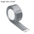thumbnail image 2 of Unique Bargains 1.5" Wide 24 Yards Satin Ribbon Single Side Craft Roll Wrap Decoration Gray, 2 of 6