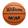 thumbnail image 1 of Réplica de baloncesto Wilson NCAA tamaño 7 (29,5 cm), 1 of 7
