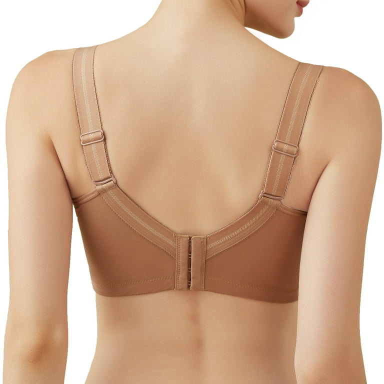 AILIVIN Wireless Full Coverage Plus Size Bras for Women Lightly