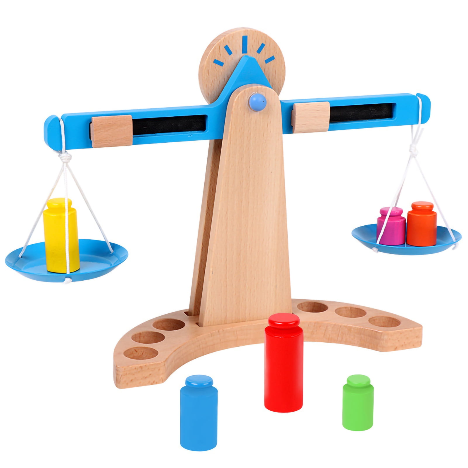 Huawd Children Balance Scale Logical Thinking Bright Color Creative