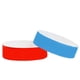 thumbnail image 4 of Pulseras de eventos de 100 piezas Vogacara impermeable a prueba de sudor de un solo color sólido portátil para niños Rojo HW4347-03, 4 of 6