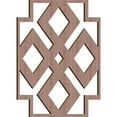thumbnail image 3 of Ekena Millwork 23 3/8"W x 23 3/8"H x 3/8"T Large Blendon Decorative Fretwork Wood Wall Panels, Walnut, 3 of 6