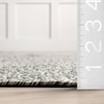 thumbnail image 2 of nuLOOM Braided Indoor/Outdoor Rug, 4' Round, Light Grey, 200HJFV01C-R404, 2 of 7