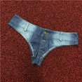 thumbnail image 3 of Sexy Vintage mujeres flacas Mini Jeans botín pantalones cortos Denim corto caliente Vestidos fiesta en club nocturno, 3 of 4