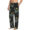 thumbnail image 2 of Disketp Faces Of The Cat Men'S Pajama Pants - Ultra Soft Fleece Sleep And Lounge Pants (Size: S-Xxl), 2 of 9