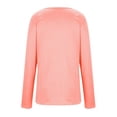 thumbnail image 4 of New & Trending for Spring Sawvnm Women's Fashion Solid Loose Long Sleeve T-shirt Pullover Tops for Women, 4 of 6