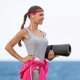 thumbnail image 5 of Diadema deportiva elástica gruesa antideslizante con agarre de silicona elástica para hacer ejercicio en el cabello y hacer yoga, 5 of 5