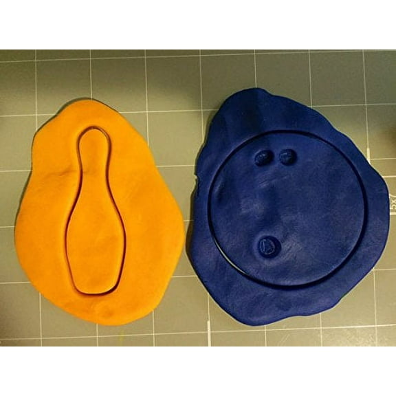 Bowling Set Cookie Cutter- Fast Shipping - Sharp Edges - Exceptional Quality