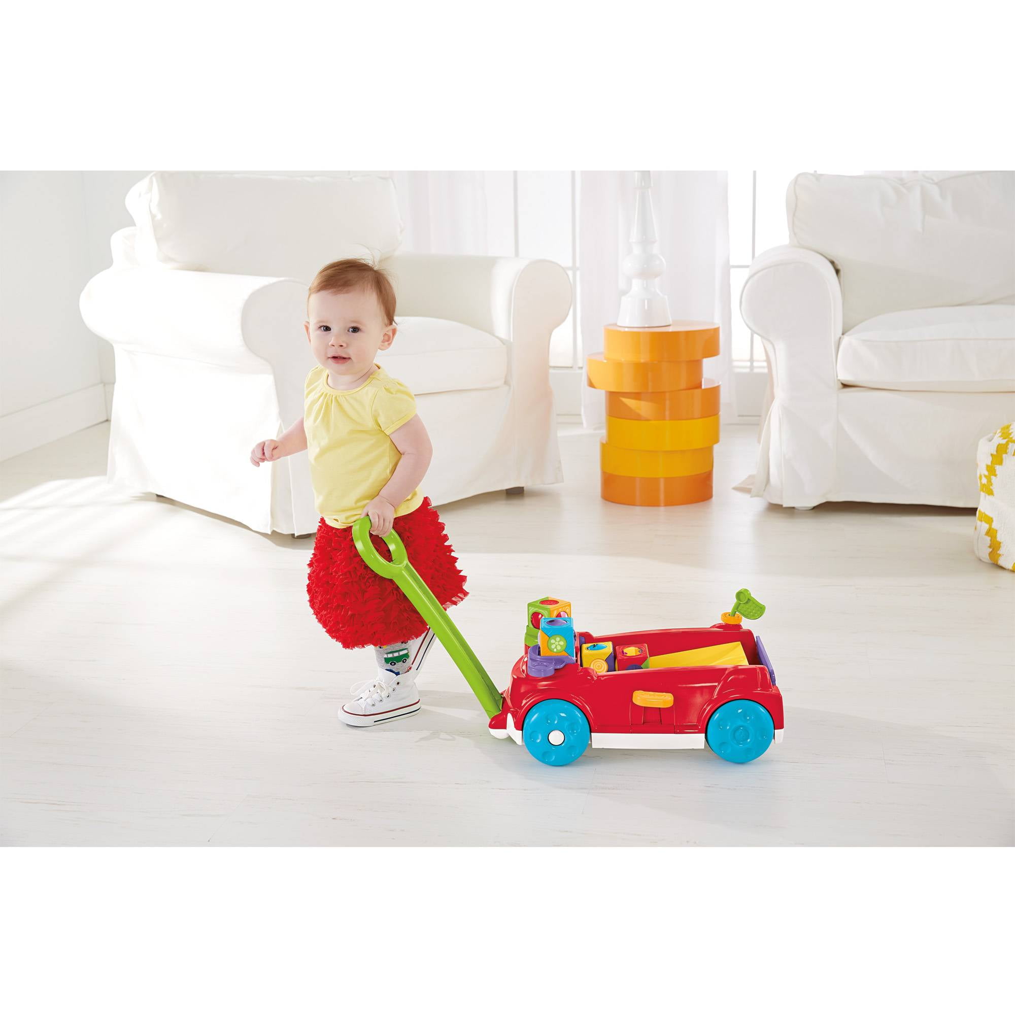 fisher price peek a blocks wagon