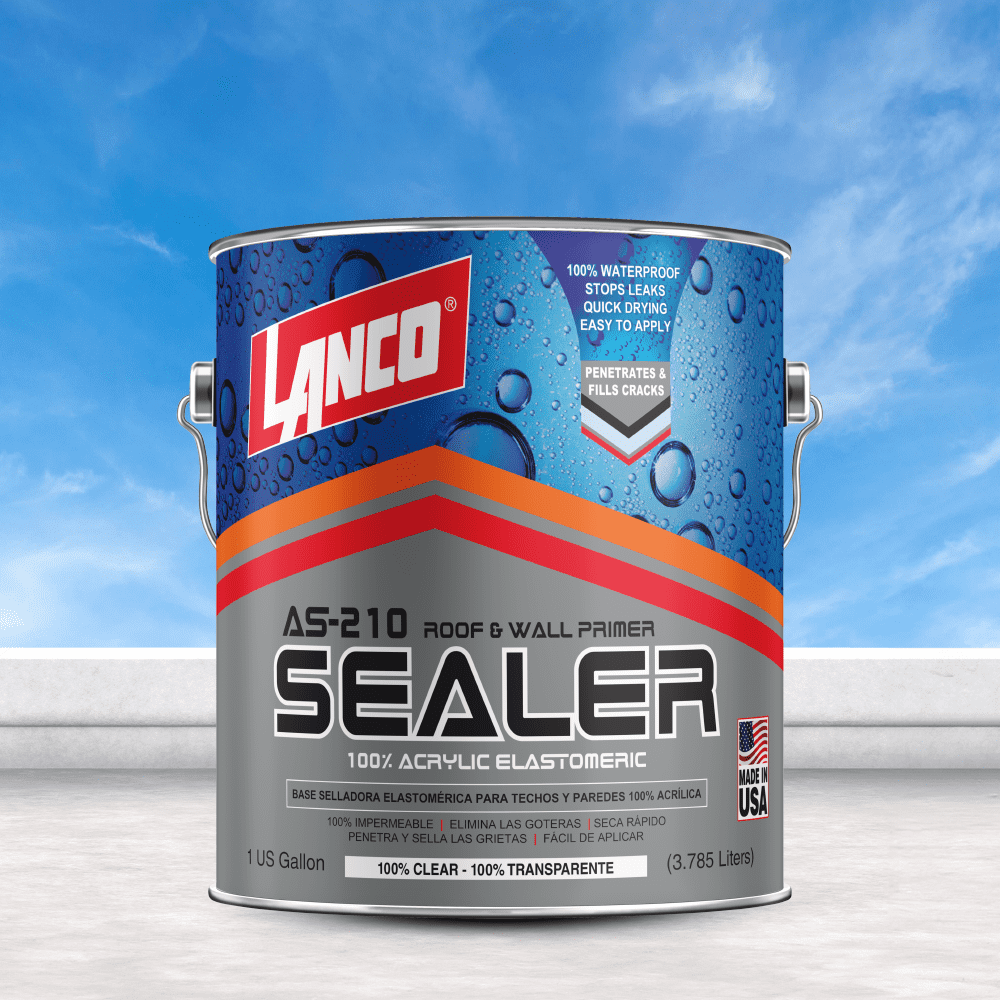 Lanco Acrylic Primer Sealer Clear Finish, 1 Gallon