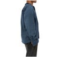 thumbnail image 4 of Dovford Mens Corduroy Shirts Jacket Button Down Long Sleeve Work Shirts Shackets with Pocket, 4 of 4