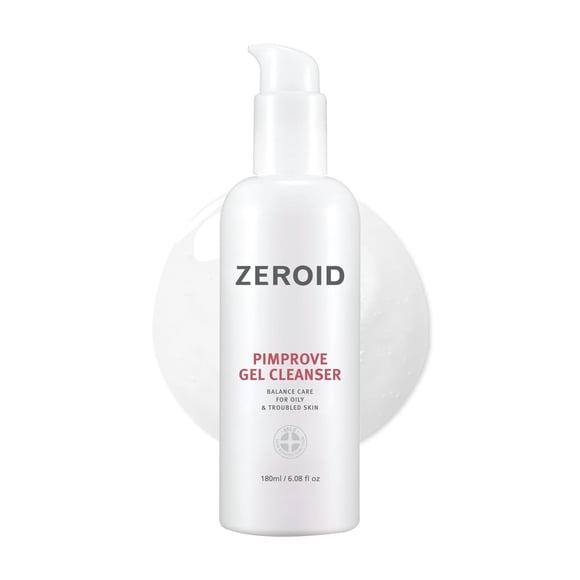 Limpiador en gel Cleanser ZEROID Pimprove 180 ml para piel grasa