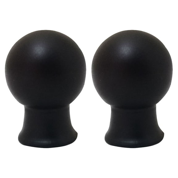 Royal Designs, Inc. Metal Ball Lamp Finial, F-7014ORB-2, Oil Rubbed Bronze, Pack of 2