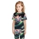 thumbnail image 4 of Balery Snake Holding A Lotus Conjunto de Pijama Infantil de Manga Corta con Estampado – Ropa de Dormir de Algodón Suave-4X-Large, 4 of 4