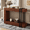 Walnut Brown, variant on Einhomn Entryway Table,2-Tier Narrow Console Table Behind Couch with Storage,42.5" Wooden Hallway Table for Living Room,Entrance,Foyer,Black
