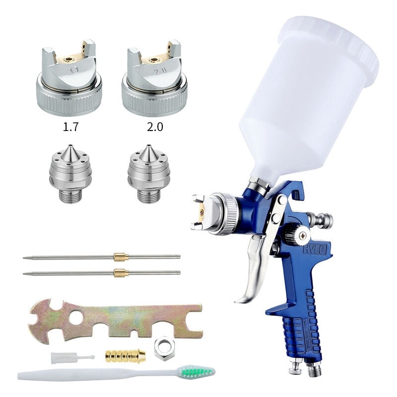 Sailing Pistola Pulverizadora Neumática De Alimentación Por Gravedad Para Pintura De Automoviles Boquilla De 1 4 Mm Capacidad De 600 Ml