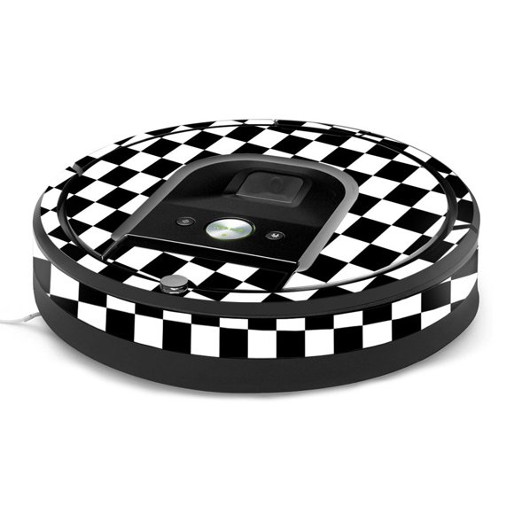 MightySkins Skin Compatible with iRobot Roomba 960 Robot Vacuum - Check | Protective, Durable, and Unique Vinyl Decal wrap Cover | Easy to Apply, Remove, and Change Styles | Made in The USA