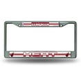 thumbnail image 2 of Rico Industries RIC-FCGL77001 Miami Heat NBA Bling Glitter Chrome Licence Plate Frame, 2 of 3