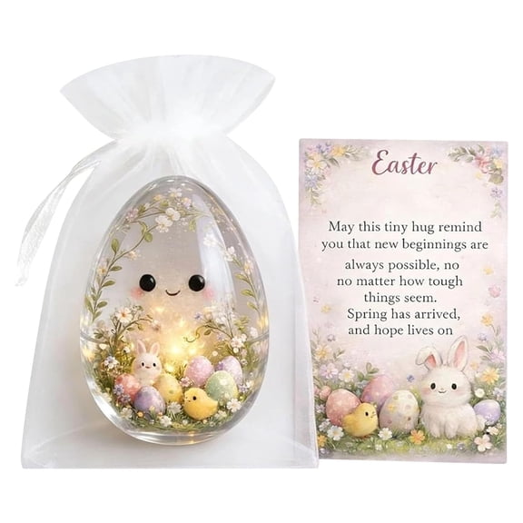 Easter Greeting Card with Inspirational Message, Heartwarming Gift for Spring, New Beginnings and Encouragement, Easter Keepsake for Loved Ones