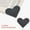 Black, variant on Clearance Office&Craft&Stationery under $5 Leather Heart Bookmarks Winjeto Cute Corner Page Book Marks For Teachers Students Book Reading Lovers For School Home